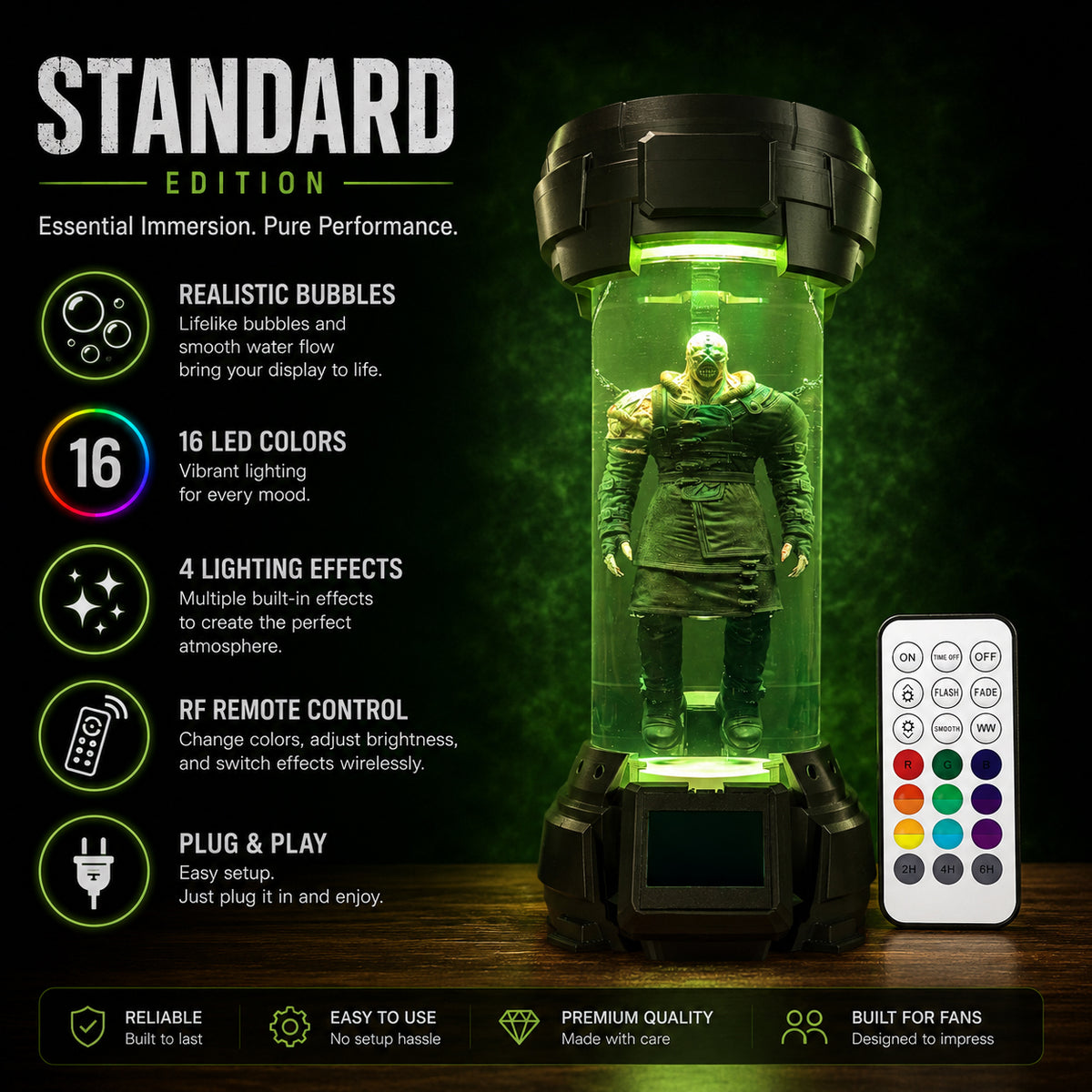 DEKORK NEMESIS IN CONTAINMENT CHAMBER LAMP